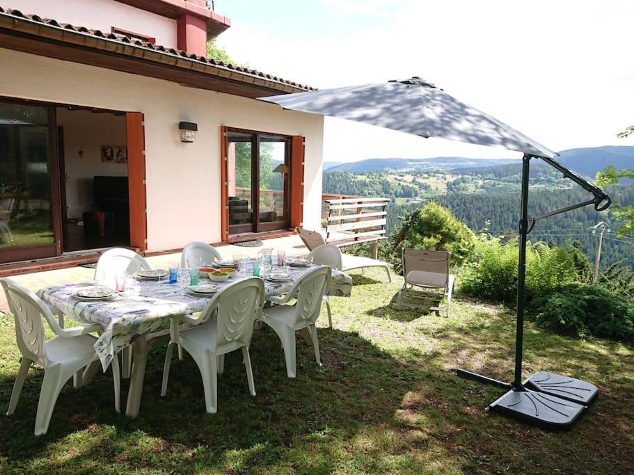 Maison D'Altitude Avec Vue Panoramique A Gérardmer Екстериор снимка