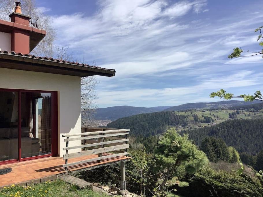 Maison D'Altitude Avec Vue Panoramique A Gérardmer Екстериор снимка