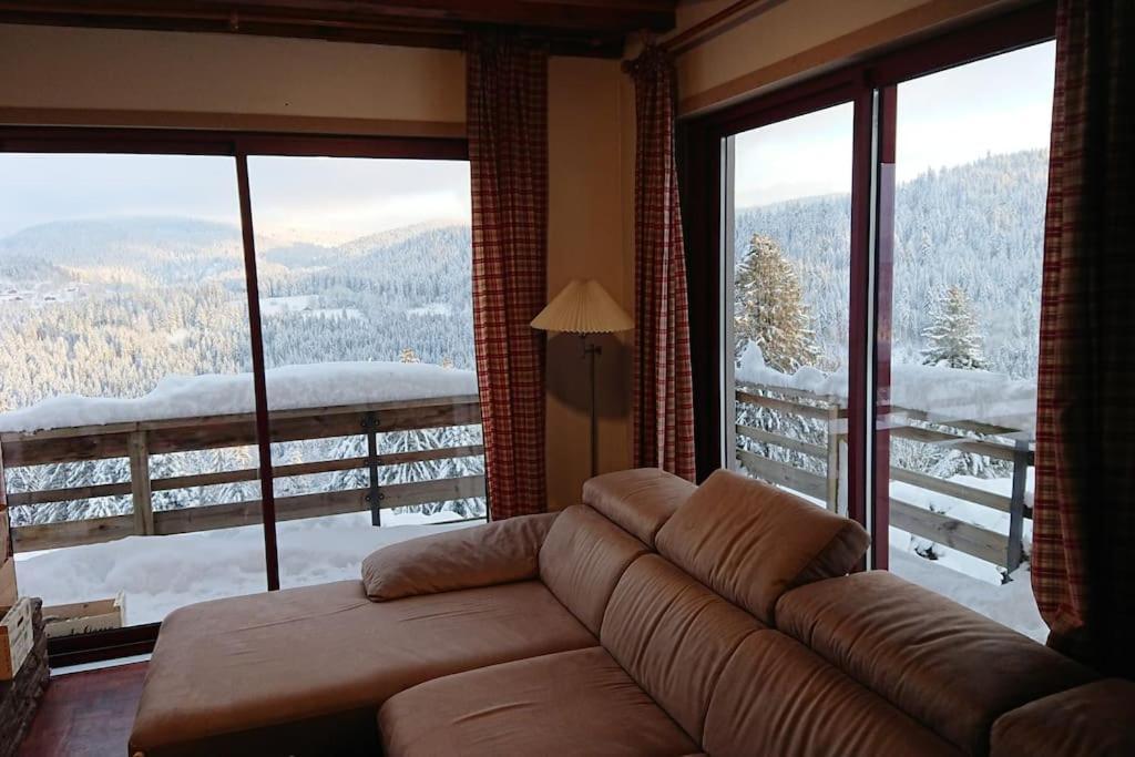 Maison D'Altitude Avec Vue Panoramique A Gérardmer Екстериор снимка