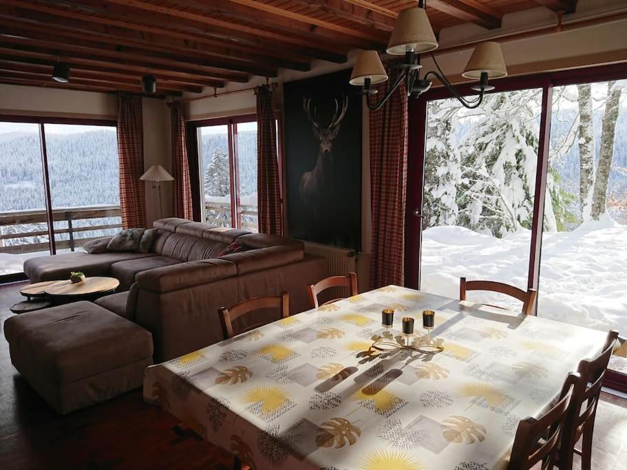 Maison D'Altitude Avec Vue Panoramique A Gérardmer Екстериор снимка