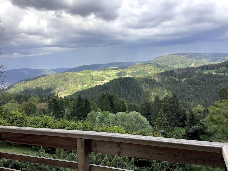 Maison D'Altitude Avec Vue Panoramique A Gérardmer Екстериор снимка