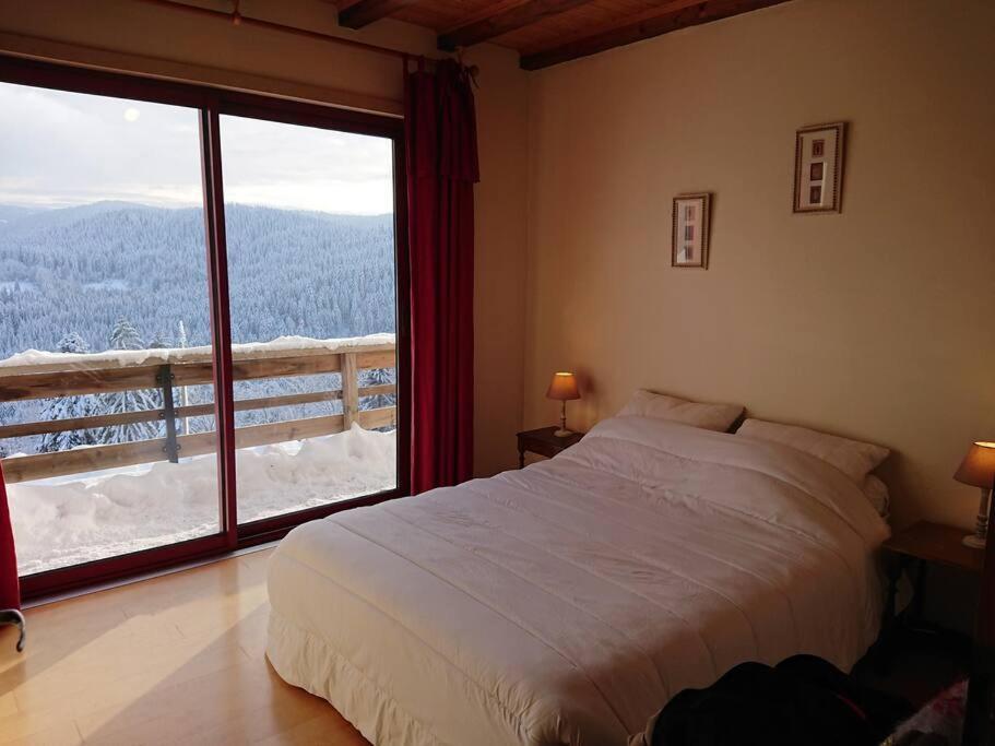 Maison D'Altitude Avec Vue Panoramique A Gérardmer Екстериор снимка