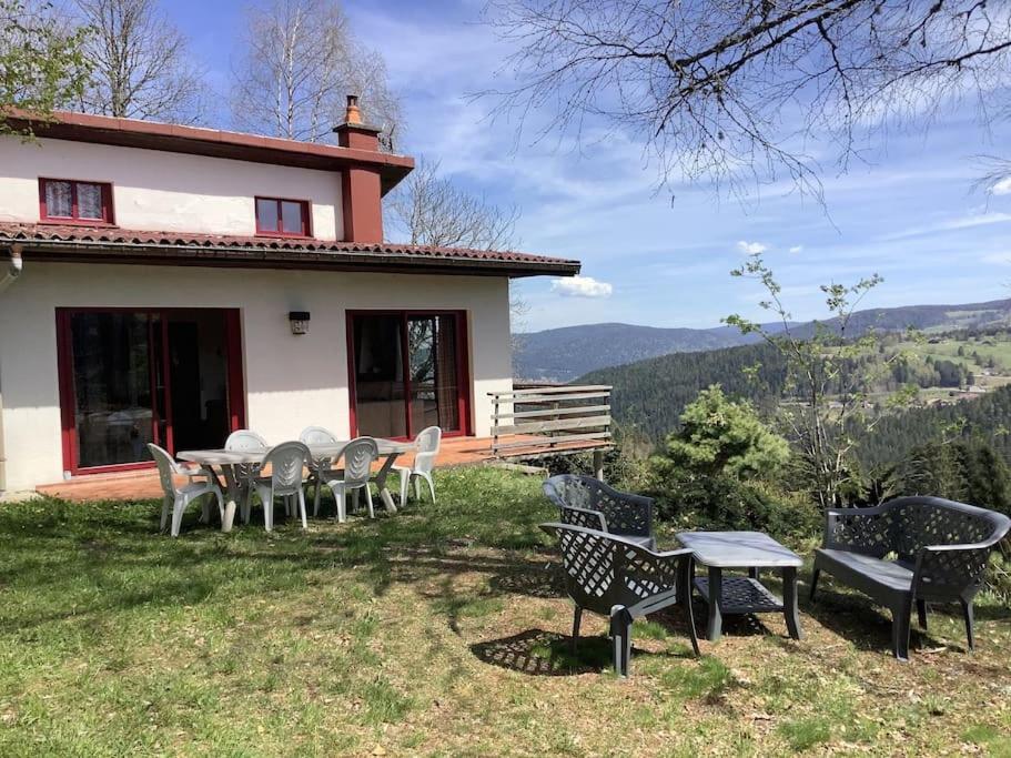 Maison D'Altitude Avec Vue Panoramique A Gérardmer Екстериор снимка