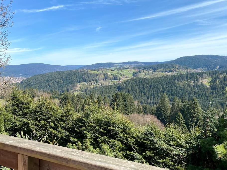 Maison D'Altitude Avec Vue Panoramique A Gérardmer Екстериор снимка