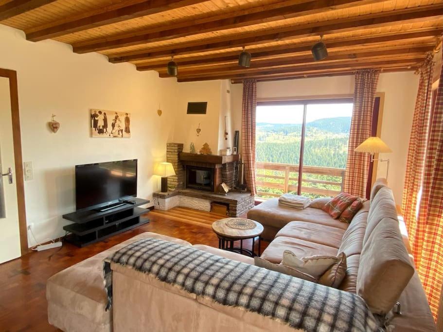 Maison D'Altitude Avec Vue Panoramique A Gérardmer Екстериор снимка